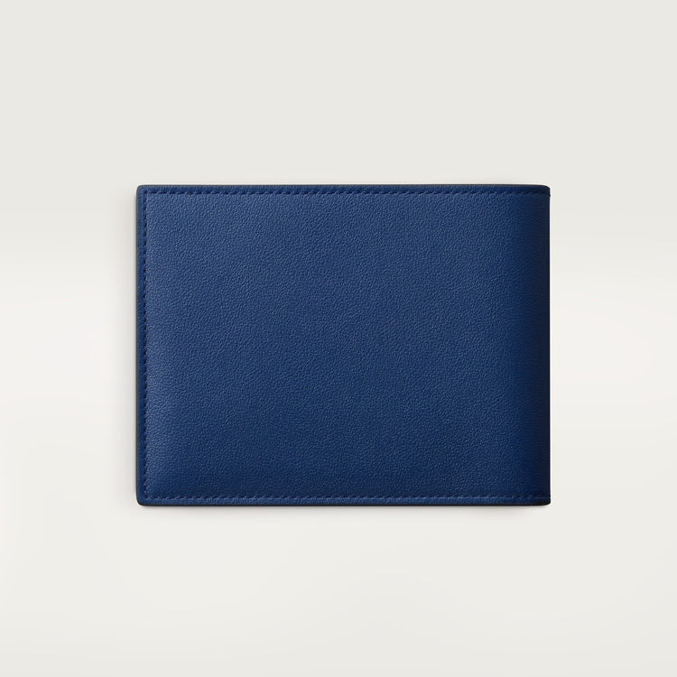 SIX-CREDIT CARD COMPACT WALLET, MUST DE CARTIER