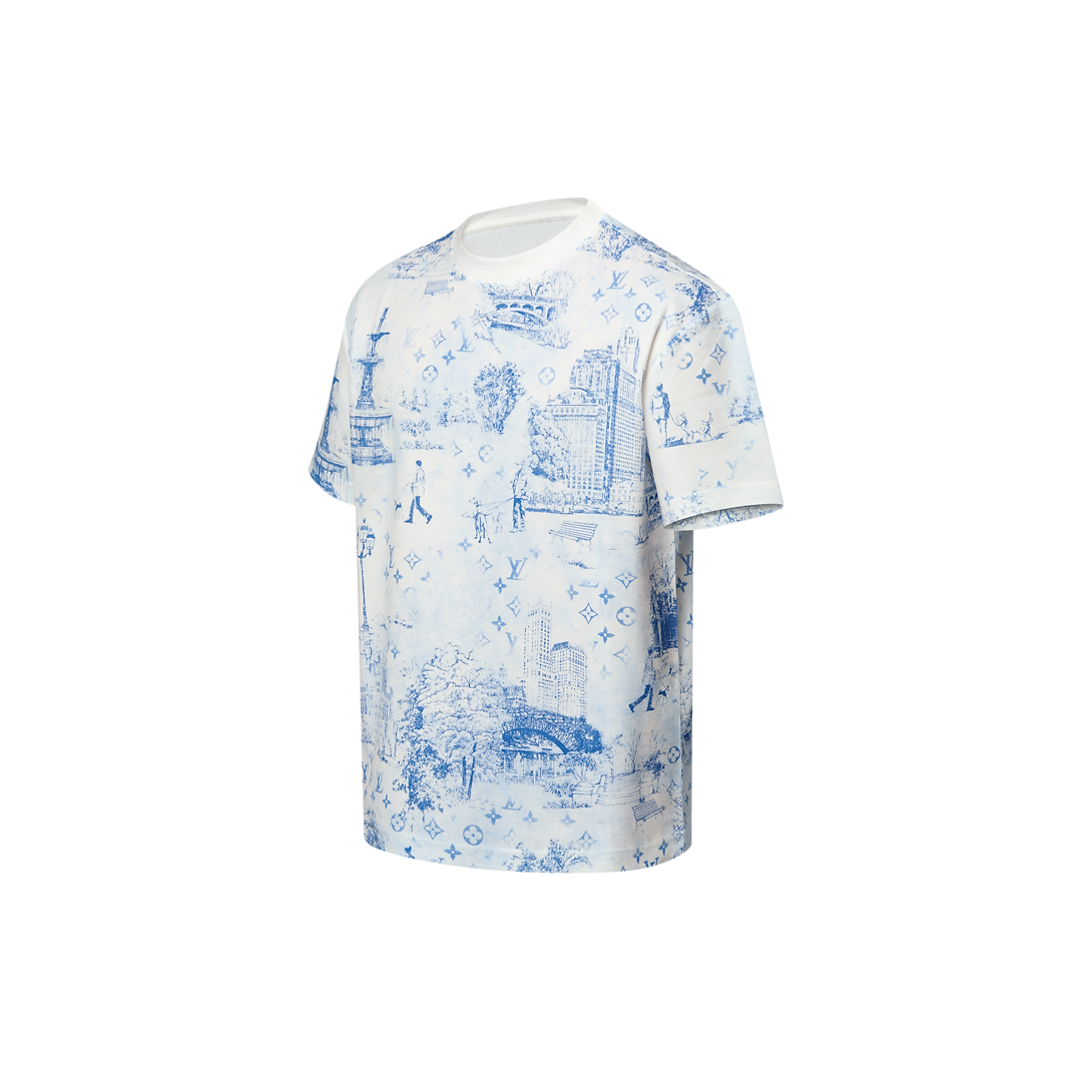 Louis Vuitton
Printed Cotton Pique T-Shirt