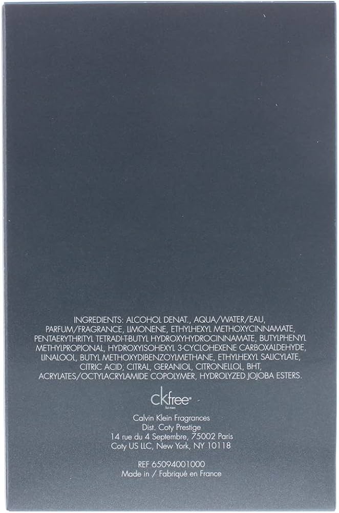 CALVIN KLEIN ck free Eau de Toilette 100ml