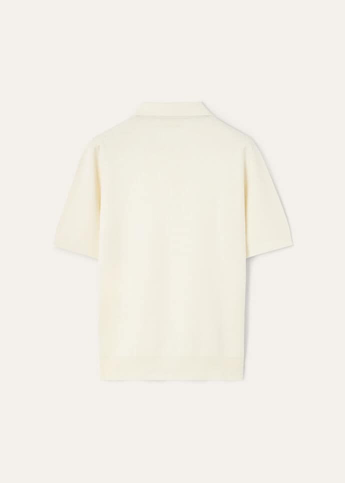 LORO PIANA
Cotton and Silk-Blend Piqué Polo Shirt