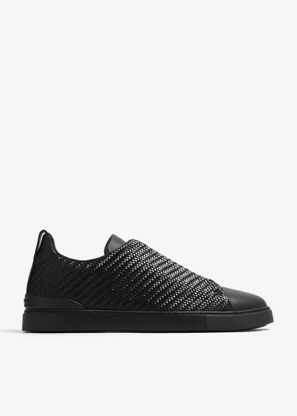 Zegna
leather low top sneakers