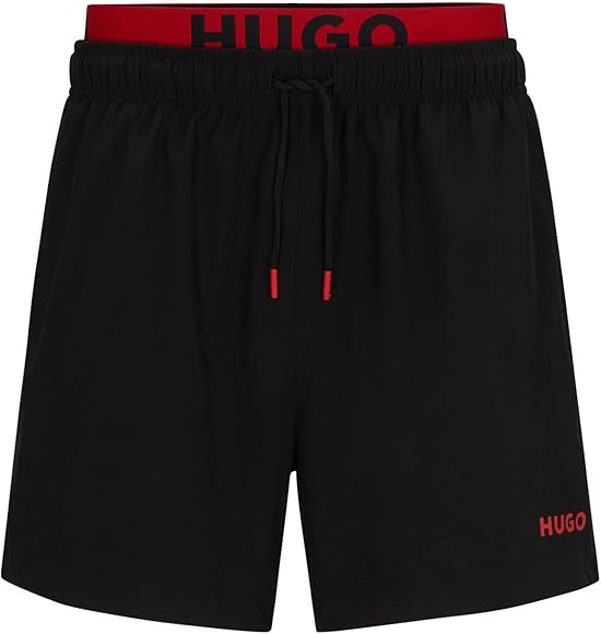 HUGO
logo swim shorts
