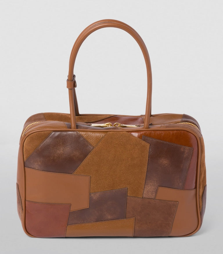 MIU MIU
Patchwork Top-Handle Bag