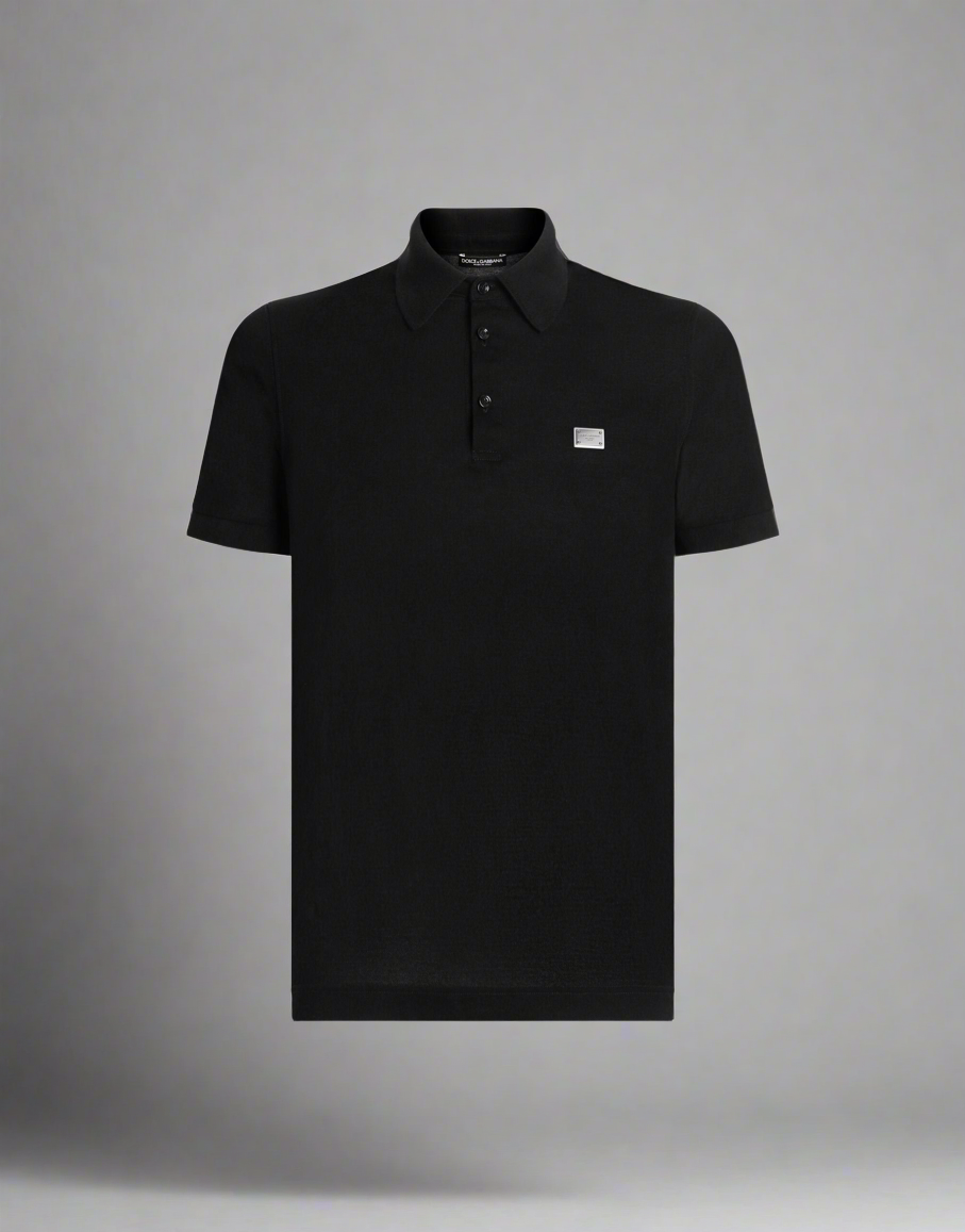 Dolce & Gabbana
Cotton polo-shirt with logo tag