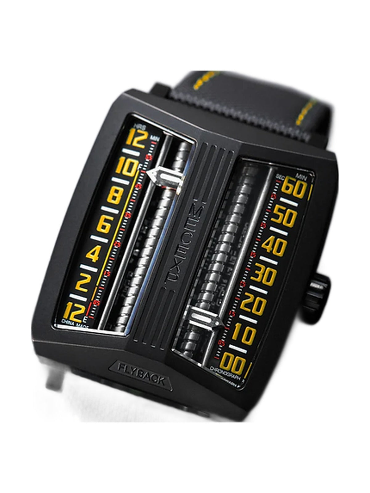 Mecexp MS1001 Watch (PVD Black Yellow)