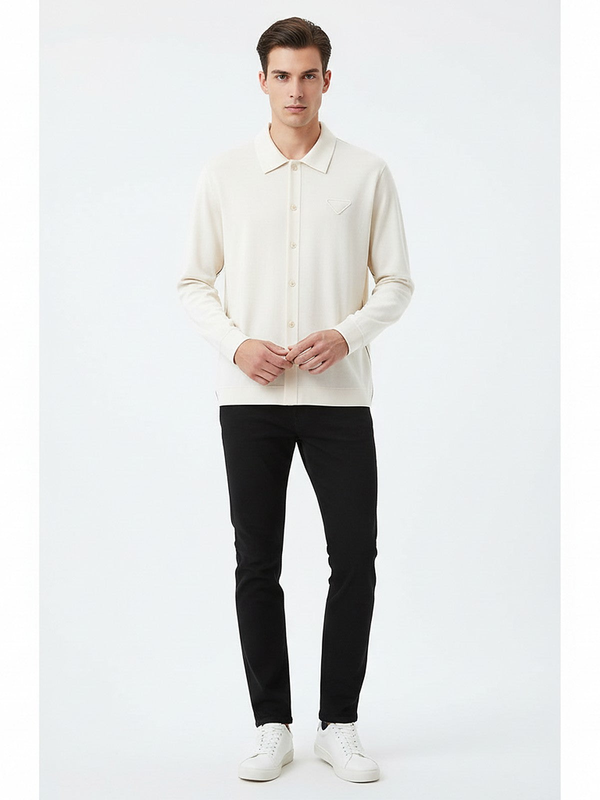 Prada Knit Shirt (White)