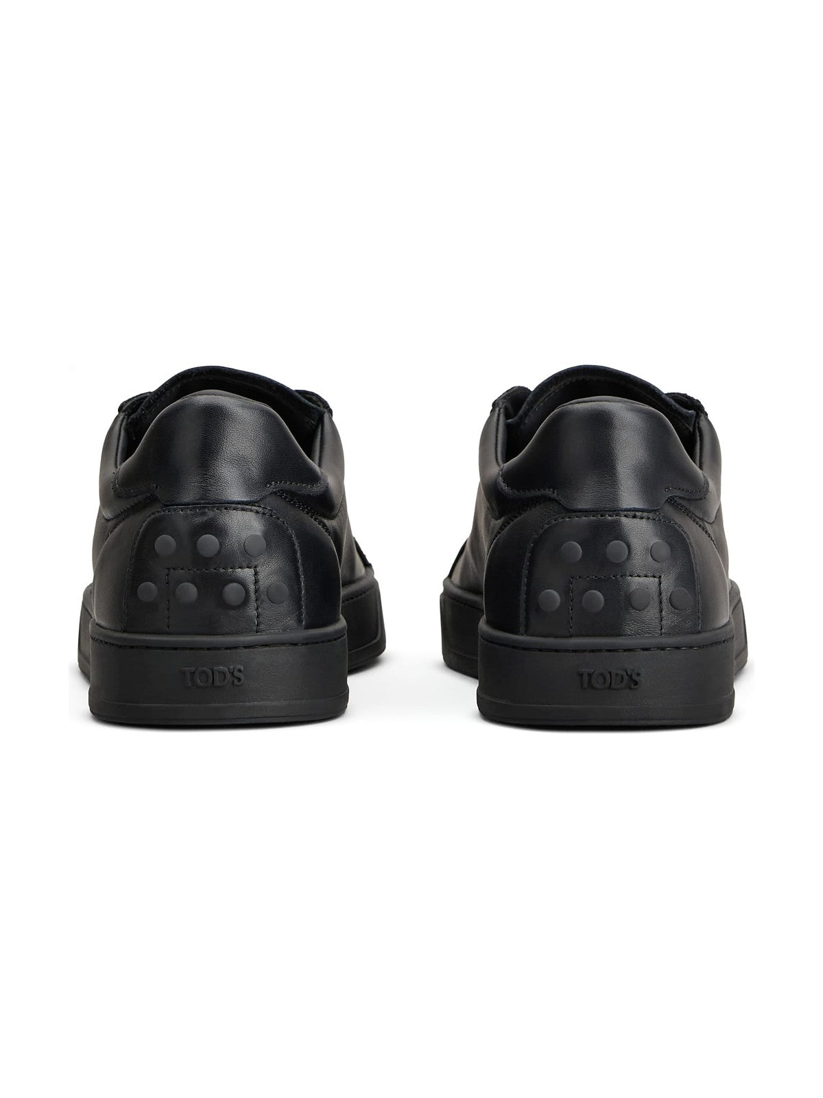 Tods Leather Sneakers (Black)