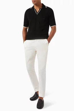Dolce & Gabbana
DG-embroidered cotton polo shirt