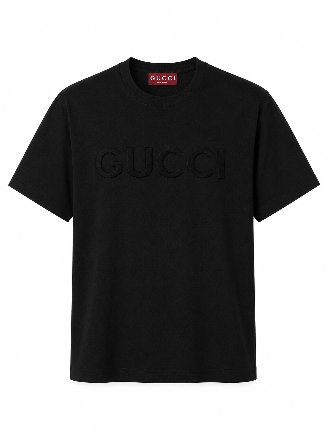 GUCCI                                      COTTON JERSEY T-SHIRT WITH EMBROIDERY