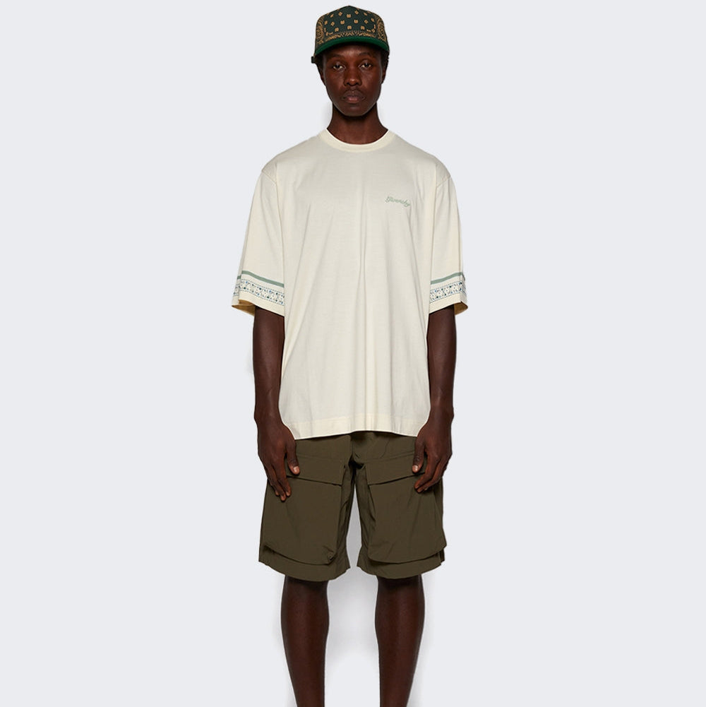 Givenchy Flower Sleeve T-Shirt 'Ivory'