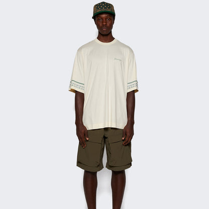 Givenchy Flower Sleeve T-Shirt 'Ivory'
