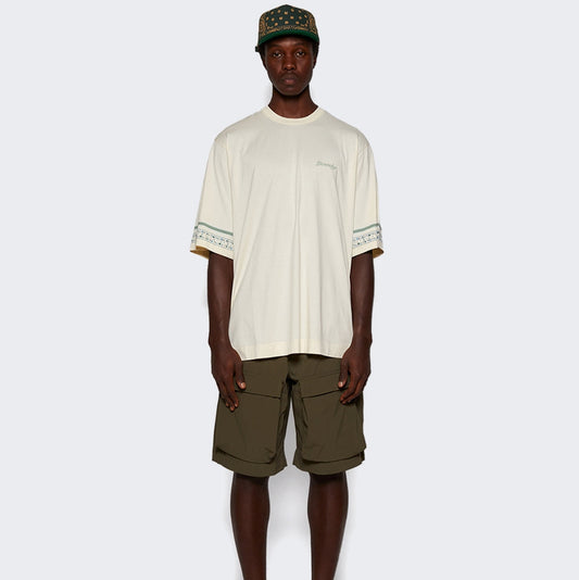 Givenchy Flower Sleeve T-Shirt 'Ivory'