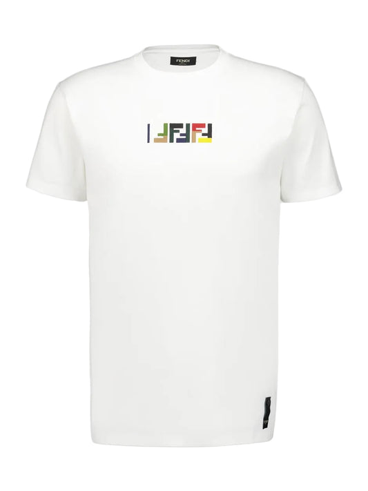 FENDI
White FF Cotton T-Shirt