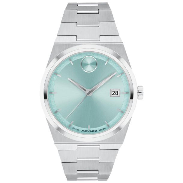Movado Bold Quest Blue Dial Stainless Steel