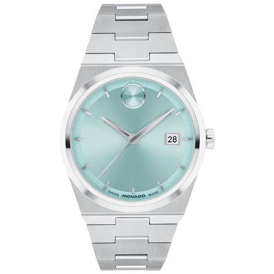 Movado Bold Quest Blue Dial Stainless Steel