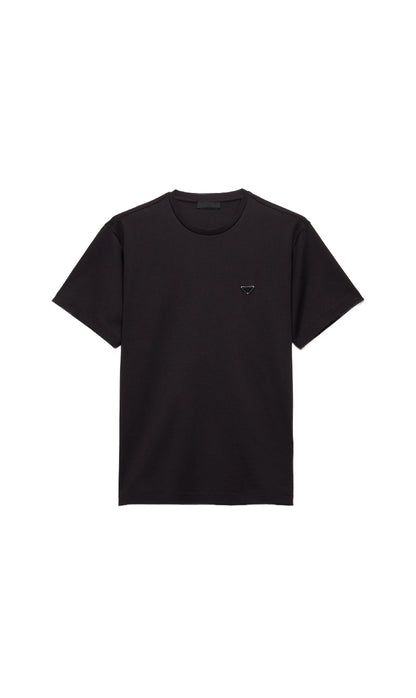 Prada logo-plaque T-shirt