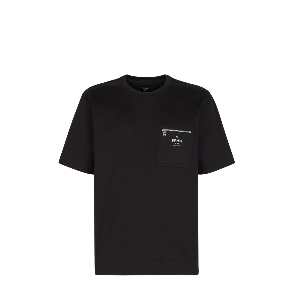 FENDI logo-print cotton T-shirt