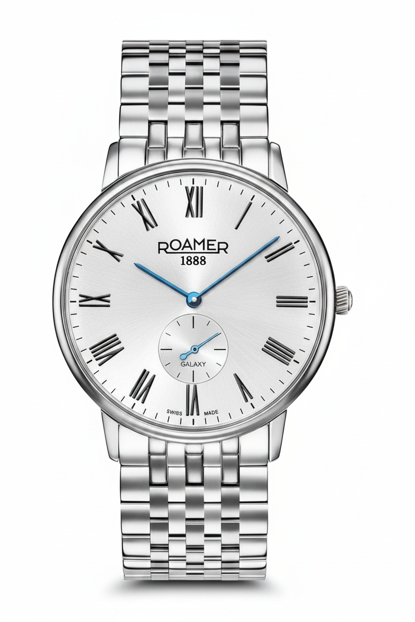 Roamer Monza
Galaxy Gents Black/Steel Ø41 mm