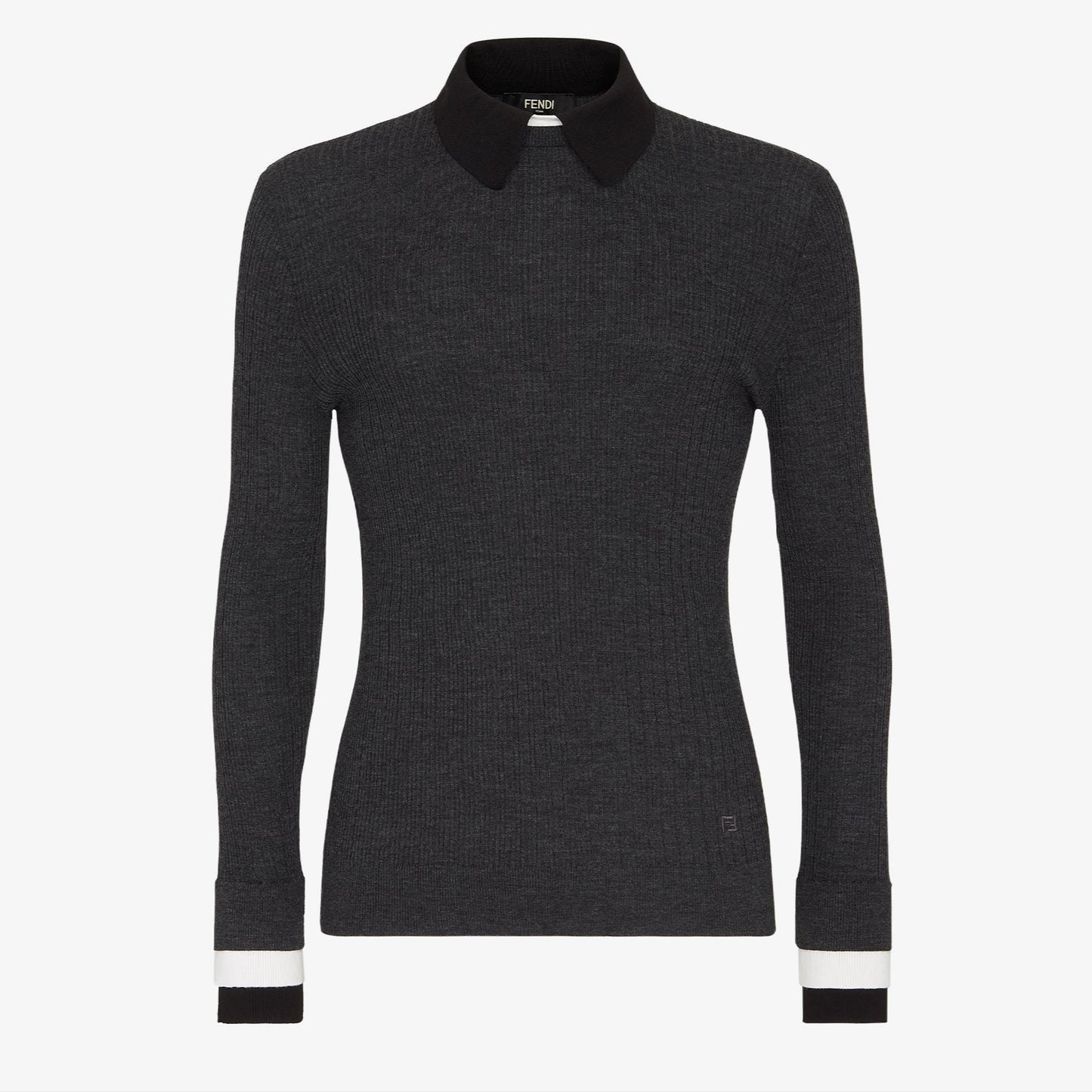 FENDI                                         Jumper
Grey wool jumper