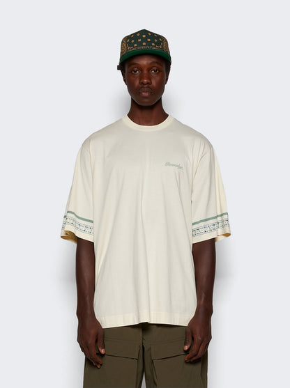 Givenchy Flower Sleeve T-Shirt 'Ivory'