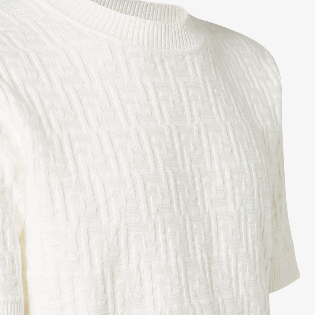 FENDI Sweater
White FF cotton pullover
