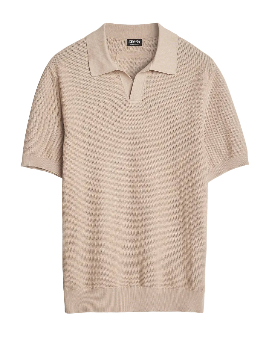 Zegna
cotton polo shirt