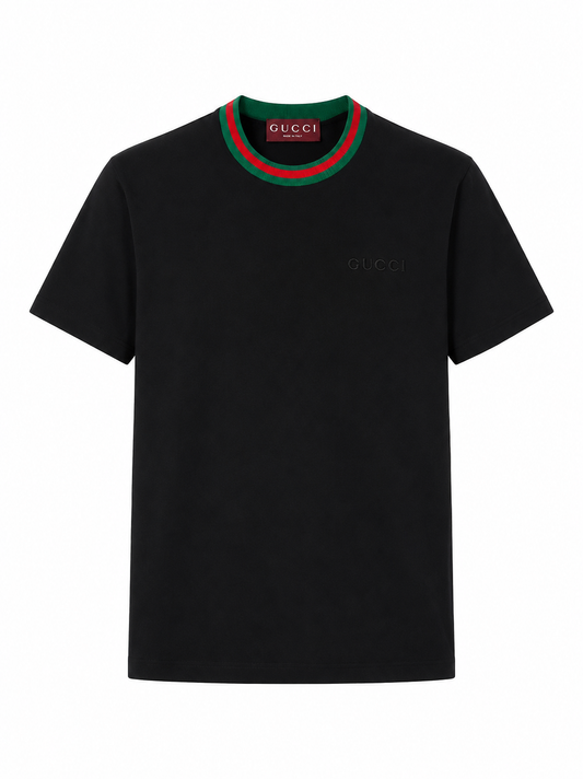 GUCCI New 70s printed cotton jersey T-shirt