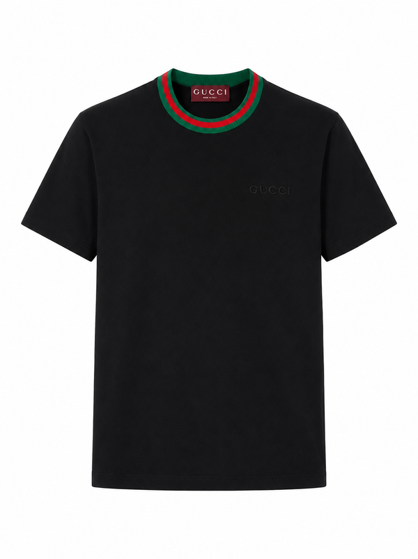 GUCCI New 70s printed cotton jersey T-shirt