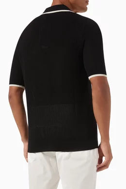 Dolce & Gabbana
DG-embroidered cotton polo shirt
