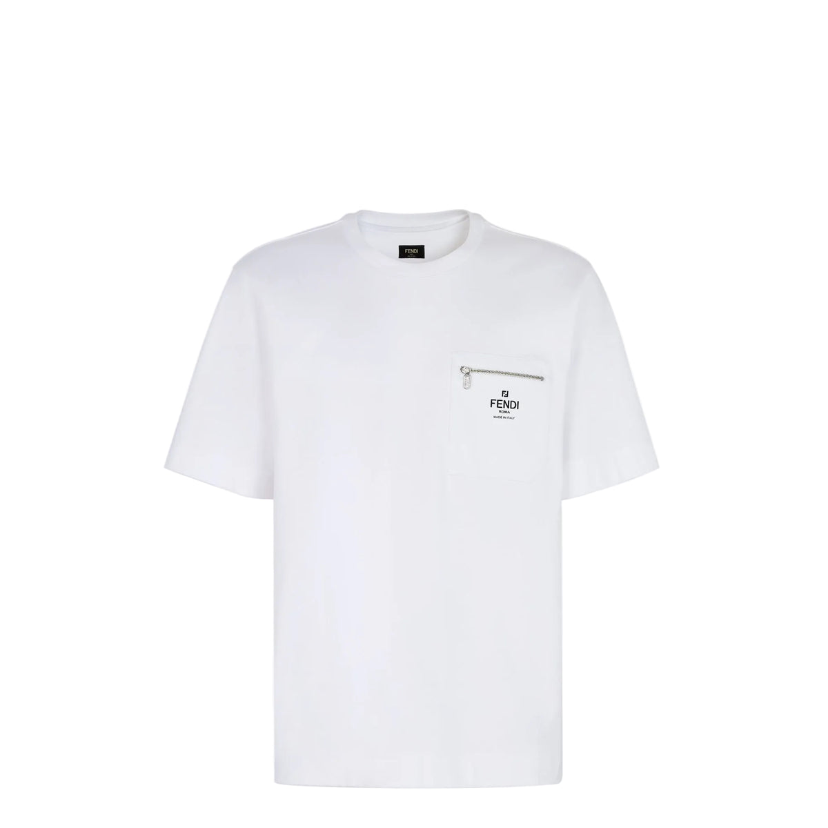 FENDI logo-print cotton T-shirt