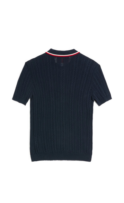Valentino Garavani navy polo shirt