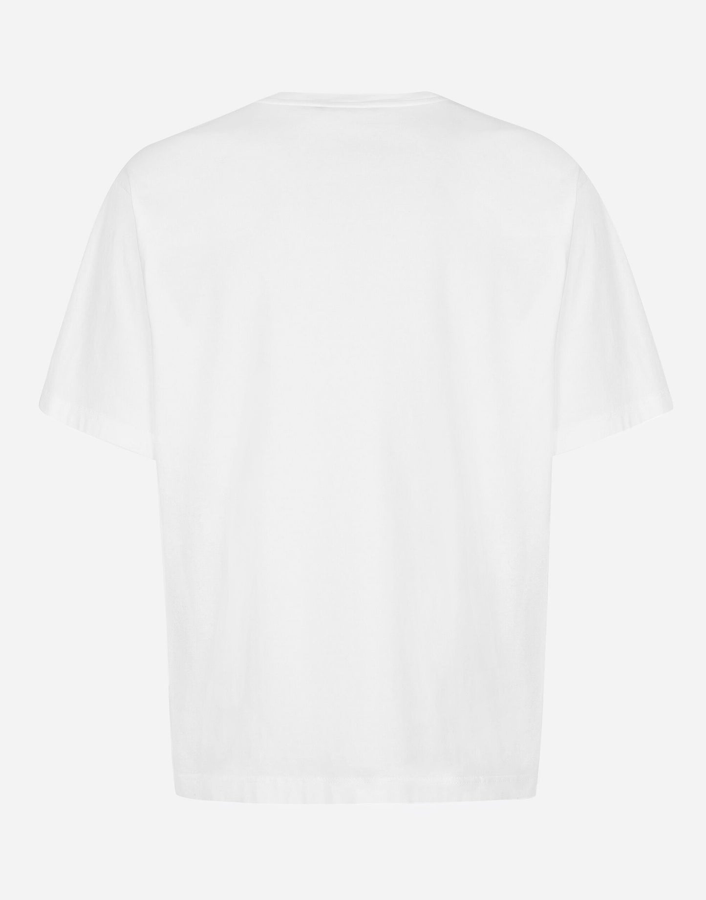 Dolce & Gabbana                        Cotton T-shirt with branded tag