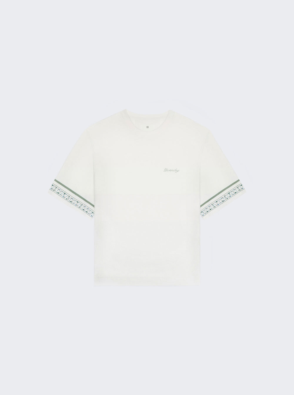 Givenchy Flower Sleeve T-Shirt 'Ivory'