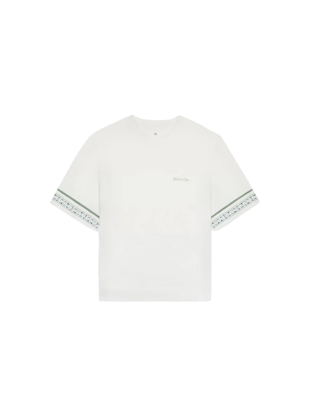 Givenchy Flower Sleeve T-Shirt 'Ivory'
