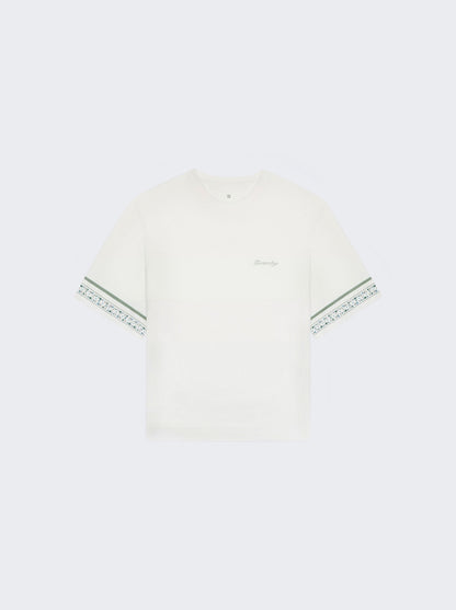 Givenchy Flower Sleeve T-Shirt 'Ivory'
