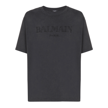 Balmain
Vintage Balmain-embroidered T-shirt