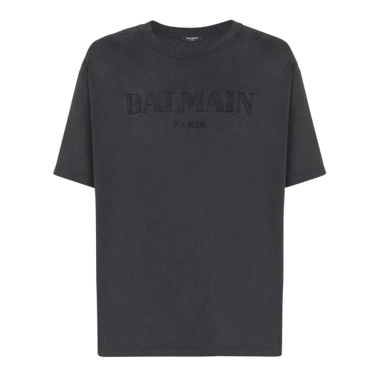 Balmain
Vintage Balmain-embroidered T-shirt