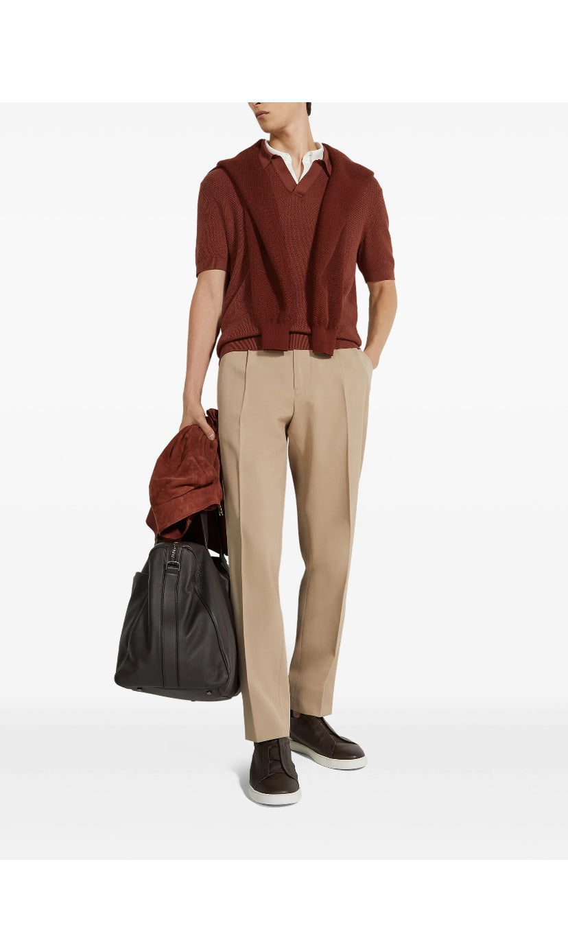 Zegna
cotton polo shirt