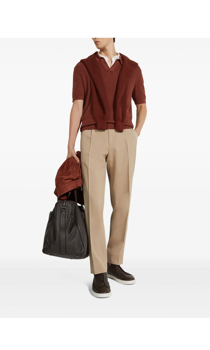 Zegna
cotton polo shirt