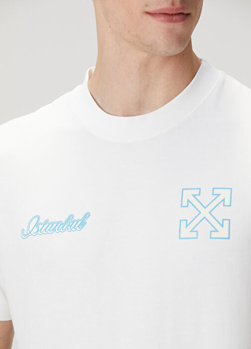 Off-White
logo print T-shirt