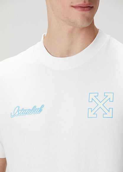 Off-White
logo print T-shirt