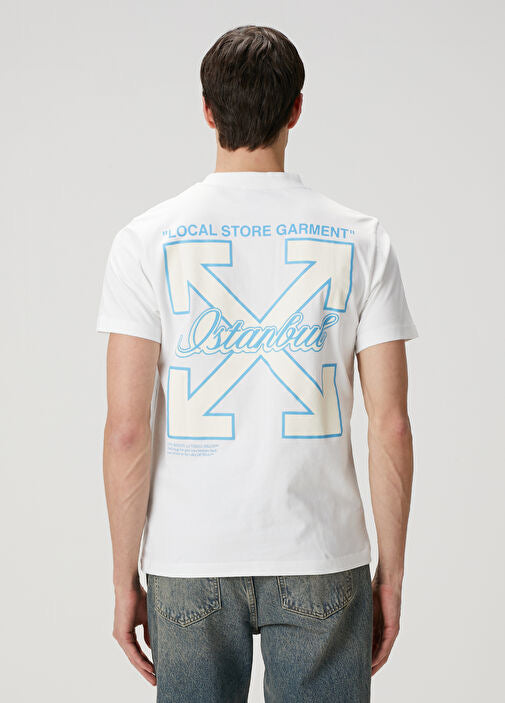 Off-White
logo print T-shirt
