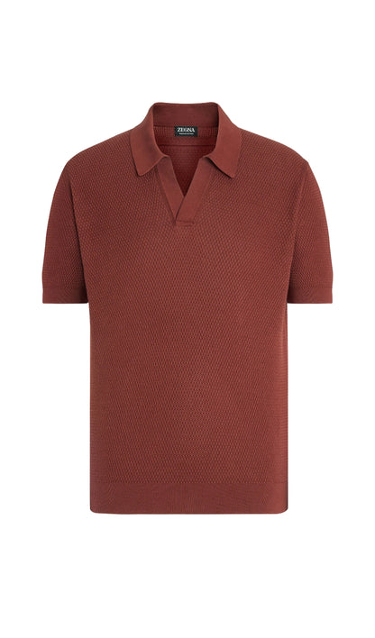 Zegna
cotton polo shirt