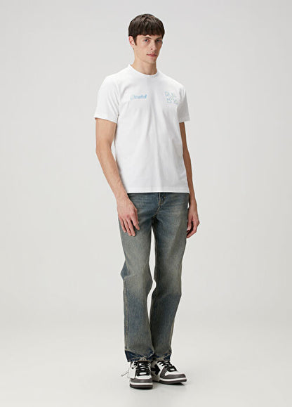 Off-White
logo print T-shirt