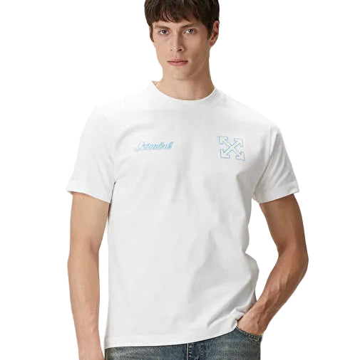 Off-White
logo print T-shirt