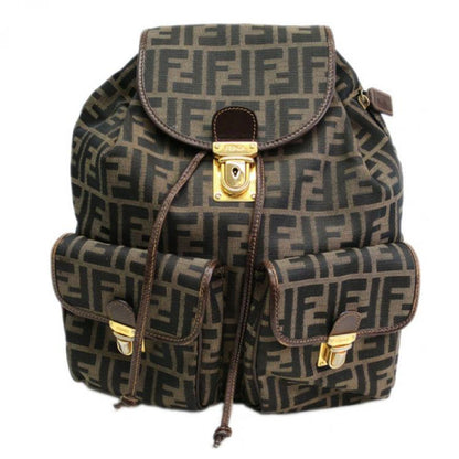 Fendi
Fendi Brown Tobacco Zucca Canvas Travel Backpack