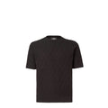 FENDI Sweater Black FF cotton pullover