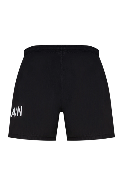 BALMAIN

Men's black polyester shorts