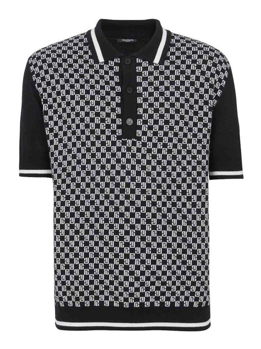BALMAIN
Mini Monogram Polo Shirt