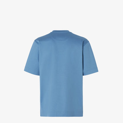 FENDI T-Shirt Light blue cotton T-shirt